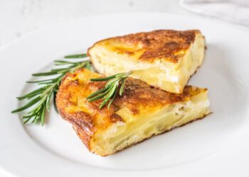Tortilla de patatas con huevos ecológicos Biescas