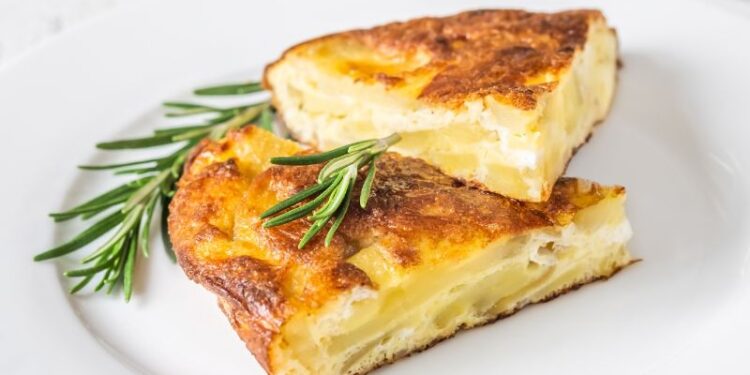 Tortilla de patatas con huevos ecológicos Biescas