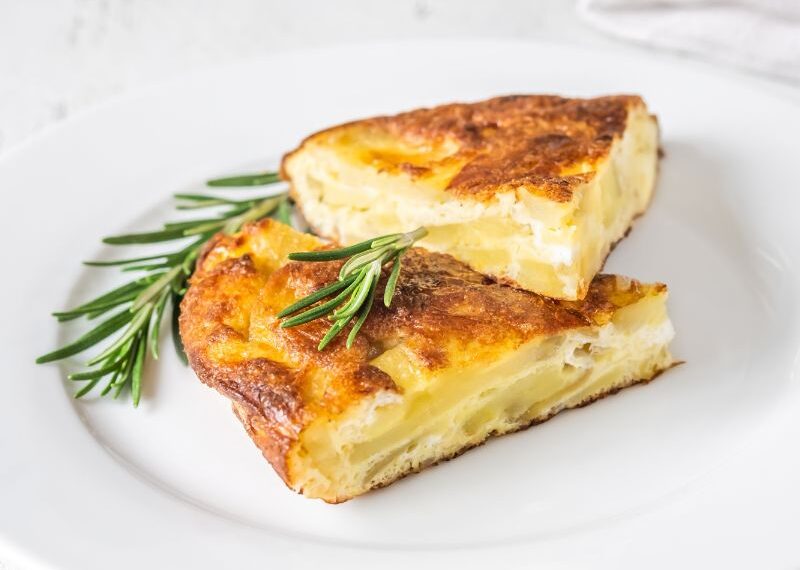 Tortilla de patatas con huevos ecológicos Biescas